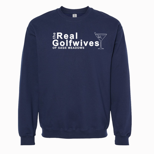 Sage Navy Golfwives Sweatshirt